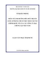 Chuẩn mực báo cáo tài chính quốc tế, báo cáo tài chính, international financial reporting standards, financial statement 