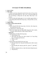 Đặc điểm co giật của trẻ em