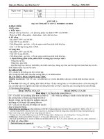 Giáo án dạy thêm Hóa 12 năm học 2021-2022