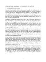 DỰ ÁN MÔ HÌNH TRỒNG RAU THỦY CANH KẾT HỢP NUÔI CÁ