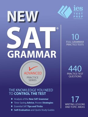 IES new SAT grammar workbook
