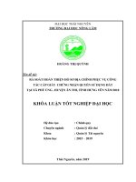 Rà Soát Hoàn Thiện Hồ Sơ Địa Chính Phục Vụ Công Tác Cấp Giấy Chứng Nhận Quyền Sử Dụng Đất