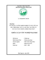 Xây Dựng Ý Tưởng Khởi Nghiệp Từ Giấy Ướt Sau Quá Trình Học Tập Và Làm Việc