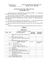 Phân phối chương trình ngữ văn 2020 2021 (theo CV 3280 vàthông tư 26 )