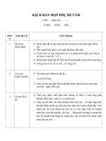 BUỔI 2_ NHIỆM VỤ_KỊCH BẢN HỌP PHỤ HUYNH CUỐI NĂM