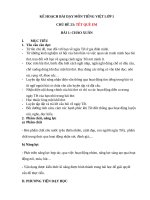 CHỦ ĐỀ 23: TẾT QUÊ EM  GIÁO ÁN CTST MÔN TIẾNG VIỆT