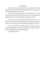 TÌNH HÌNH ỨNG DỤNG BỘ TIÊU CHUẨN ISO 9000 TRONG CÔNG TÁC SOẠN THẢO VÀ BAN HÀNH VĂN BẢN TẠI CÔNG TY CP ĐẦU TƯ VÀ XÂY DỰNG SỐ 1 HÀ NỘI