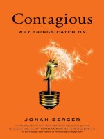 Contagious   why things catch on jonah berger 