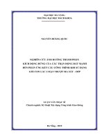 Nghiên cứu ảnh hưởng thành phần kích động đứng của các trận động đất mạnh đến phản ứng kết cấu công trình khi sử dụng gối con lắc 2 mặt trượt ma sát   DFP 