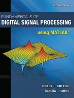 Xử lý tín hiệu số: fundamentals of digital signal processing using matlab