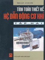 Chi tiết máy: Tính toán thiết kế hệ dẫn động cơ khí 2
