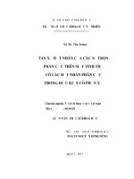 Tán xạ hạt nhân của các Nơtron phân cực trên mặt tinh thể có các hạt nhân phân cực trong điều kiện có phản xạ: Luận văn ThS. Vật lý: 60 44 01