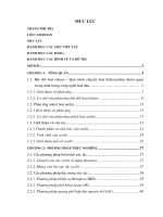 Nghiên cứu ảnh hưởng của tính chất xúc tác trên cơ sở Zeolit đối với phản ứng chuyển hoá một số hợp chất thơm: Luận án TS. Hóa học: 62 44 27 01