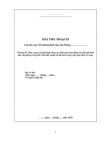 Xã hội hoá dịch vụ công - Lớp lãnh đạo cấp phòng