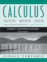Anton calculus early transcendentals 10th solutions SSM ch01 10 