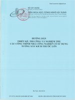 Hướng dẫn thiết kế, thi công, nghiệm thu nhà công nghiệp  MNB VN