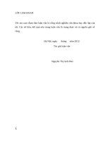 Phân tích và đề xuất một số giải pháp nhằm hoàn thiện công tác quản lý dự án công ty ACV 