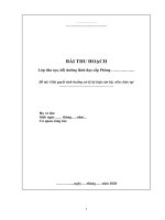 Tình huống xử lý kỷ luật cán bộ - Lớp lãnh đạo cấp phòng