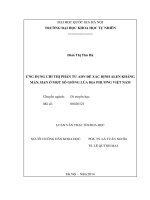 Nghiên cứu xử lý asen trong nước bằng vật liệu zeolit biến tính bởi sắt được điều chế từ tro bay : Luận văn ThS. Khoa học môi trường và bảo vệ môi trường: 60 44 03 01