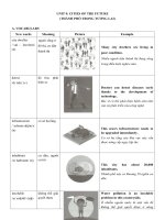 Unit 9   cities of the future 