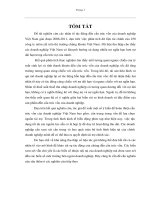 Nghiên cứu các nhân tố tác động đến cấu trúc vốn của doanh nghiệp việt nam 