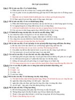 Kiểm tra hết đợt tổng ôn bộ môn 2020 ôn thi nội trú 