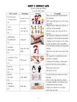 Unit 1   luyện chuyên sâu ngữ pháp và bài tập tiếng anh 10 (HS) 