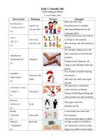 Unit 1   luyện chuyên sâu ngữ pháp và bài tập tiếng anh 10 (GV) 