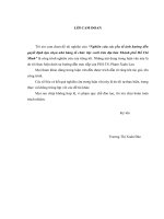 Nghiên cứu các yếu tố ảnh hưởng đến quyết định lựa chọn nhà hàng tổ chức tiệc cưới trên địa bàn thành phố hồ chí minh 