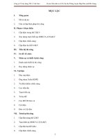 Biện pháp thi công phần Điện