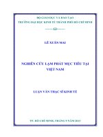 Nghiên cứu lạm phát mục tiêu tại việt nam 