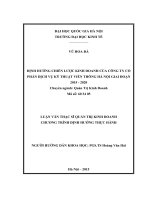 Định hướng chiến lược kinh doanh của Công ty Cổ phần dịch vụ kỹ thuật Viễn thông Hà Nội giai đoạn 2015 - 2020 : Luận văn ThS. Kinh doanh và quản lý: 60 34 05