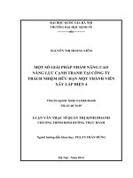 Một số giải pháp nhằm nâng cao năng lực cạnh tranh tại Công ty trách nhiệm hữu hạn một thành viên Xây lắp điện 4 : Luận văn ThS. Kinh doanh và quản lý: 60 34 05