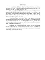 Khóa luận tốt nghiệp Phát triển thương mại sản phẩm phần mềm của Công ty Cổ phần Phần mềm Mây Việt trên thị trường Miền Bắc