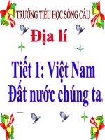 Bai 1 Viet Nam  Dat nuoc chung ta