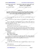 Phân Loại Tài Sản Có Và Trích Lập Dự Phòng Rủi Ro