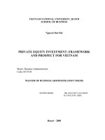 Customer relationship management in securities company   the case of bao viet securities company  