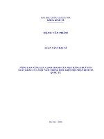 Nâng cao năng lực cạnh tranh của mặt hàng thủy sản xuất khẩu của Việt Nam trong điều kiện hội nhập kinh tế quốc tế : Luận văn ThS Kinh tế: 5.02.12
