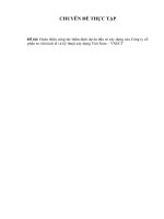 Hoàn thiện công tác thẩm định dự án đầu tư xây dựng của công ty cổ phần tư vấn kinh tế và kỹ thuật xây dựng việt nam   VNECT