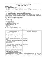 giáo án TNXH cánh diều lớp 1 cả năm