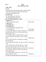 giáo án toán lớp 1 sách kết nối tri thức với cuộc sống