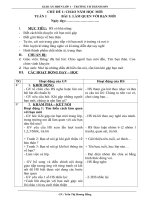 Giáo án HĐTN 1 theo bài cả năm - bộ sách kết nối tri thức