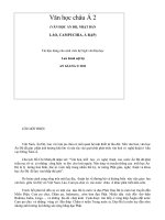 Văn học châu Á 2(VĂN HỌC ẤN ĐỘ, NHẬT BẢN,LÀO, CAMPUCHIA, Ả RẬP).Tài liệu dùng cho sinh viên hệ Ngữ văn Đại học