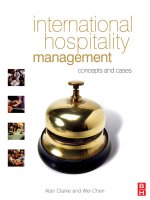 International hospitality management