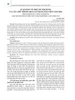 Luận bàn về một số nội dung và câu chữ trong bộ luật hàng hải Việt Nam 2015