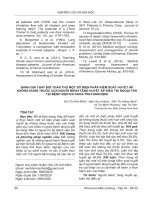 Đánh giá thay đổi tuân thủ một số biện pháp kiểm soát huyết áp không dùng thuốc của người bệnh tăng huyết áp điều trị ngoại trú tại Bệnh viện Đa khoa tỉnh Nam Định