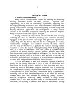 Nâng cao bản lĩnh chính trị của đội ngũ giảng viên trẻ ở các trường sĩ quan quân đội giai đoạn hiện nay tt tieng anh 