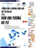 Phân loại bài tập Hóa đại cương vô cơ và hướng dẫn giải chi tiết: Phần 1