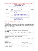 GIÁO án (kế HOẠCH ) NGỮ văn 7 kỳ i , CHUẨN CV 3280 của bộ GIÁO dục, có CHỦ đề và 5 HOẠT ĐỘNG đầy đủ    2020 2021