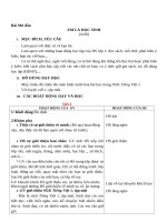 Giáo án tiếng việt lớp 1  Sách cánh diều